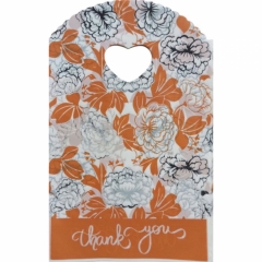 Пакет ПВД 13х21 с вырубной ручкой (50 шт.). THANK YOU, Китай