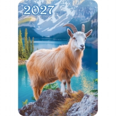 Карманный календарь 2027 "Символ года",  РФ