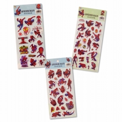 Наклейка дутик 10х22см. "Человек Паук" в ассортименте, Китай