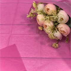 Бумага "Тишью"(10 листов)  50х66см., Тёмно-розовый, OMG gift, Китай
