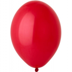 Шар 12" (50 шт) Пастель Экстра "Red", Бельгия