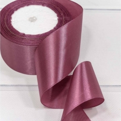 Лента атласная (сатин) 5 см. /25 ярдов (+/-10%), Лиловый, OMG gift, Китай