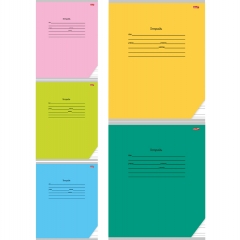 Тетрадь А5, 12 л./УЗКАЯ ЛИНИЯ (белая бумага) ШКОЛЬНАЯ КЛАССИКА, Profit, РФ