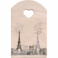 Пакет ПВД 13х21 с вырубной ручкой (50 шт.). ПАРИЖ, Китай