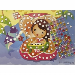 Мозаика из страз мини 17,5х13 см. "МУЗЫКАНТЫ", Китай