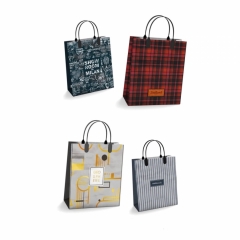 Сумка пластиковая мягкая (4 шт) 23х27 "МИКС-14", Интерпак РФ, ООО "ИНТЕРПАК",  РФ