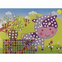 Мозаика из страз мини 17,5х13 см. "КОРОВКА", Китай