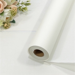 Плёнка 58см., 800г., матовая однотонная 55мкм., Белый, OMG gift, Китай