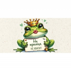 Конверт д/денег "На принца не хватит" (810), "Арт&Дизайн", РФ