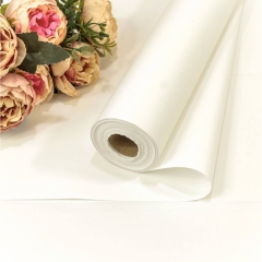 Плёнка 58см., 800г., матовая "Корейская" 55мкм., Белый, OMG gift, Китай