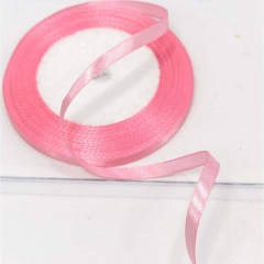Лента атласная (сатин) 0,6 см. / 25 ярдов., Светлый розово-лиловый, OMG gift, Китай