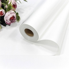 Плёнка 58см., 800г.,  глянцевая "Корейская" 60мкм., Белый, OMG gift, Китай