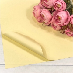 Плёнка в листах 60х60 см., (20 шт.), матовая "Корейская", 55мкм., Бежевый OMG gift, Китай