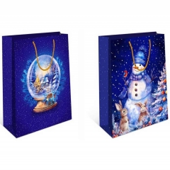 НАБОР Пакетов 33х42,5 см., "Волшебная ночь" (2диз. х 3шт.), "Арт&Дизайн",  РФ/пр-во:Китай