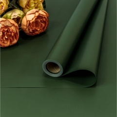 Плёнка для упаковки 0,7х10м 65мкм Зелёный, "OMG gift", Китай