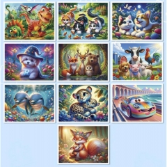 ПАЗЛЫ 24 элемента. ИНТЕРЕСНЫЕ ИСТОРИИ/Микс (10 шт в шоубоксе). ООО "Рыжий Кот", РФ