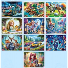 ПАЗЛЫ  35 элементов. ЛЮБИМЫЕ СЮЖЕТЫ/Микс (10 шт в шоубоксе). ООО "Рыжий Кот", РФ