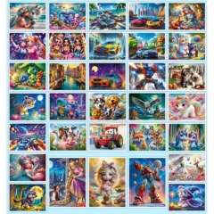 ПАЗЛЫ 54 элемента. ДОБРЫЕ СКАЗКИ/Микс. ООО "Рыжий Кот", РФ