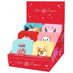 Коробочка мини-открыток, 120 шт. 7х7см., №259 (код.В), Арт&Дизайн, РФ