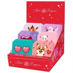 Коробочка мини-открыток, 120 шт. 7х7см., №260 (код.В), Арт&Дизайн, РФ