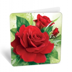 Мини-открытка Без текста (7,1х7см), АВ-Принт, РФ