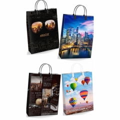 Сумка пластиковая мягкая (4 шт) 30х40 "МИКС-27", Интерпак РФ, ООО "ИНТЕРПАК",  РФ