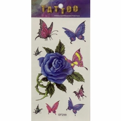Наклейка - ТАТУ 10х17см. (для украшения), Китай