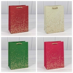 Пакет 14х20х8см. "Золотые вкрапления" 230г/м2, в асс,OMG Gift, Китай