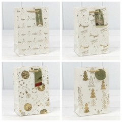 Пакет 14х20х8см. с тиснением"Новый год" 210г/м2, в асс, OMG Gift, Китай