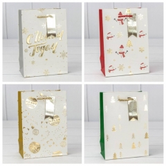 Пакет 14х20х8см. "Новый год" 210г/м2, в асс, OMG Gift, Китай