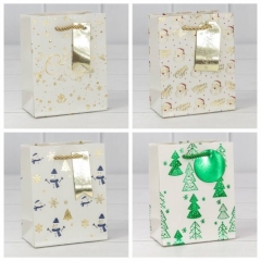 Пакет 12х15х6,7см. "Новый год" 210г/м2, в асс, OMG Gift, Китай