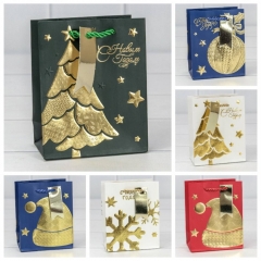 Пакет 12х15х6,7см. "Новый год" 210г/м2, в асс, OMG Gift, Китай