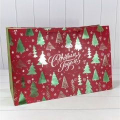 Пакет 64х42х20см. "Новый год" 210г/м2, в асс, OMG Gift, Китай