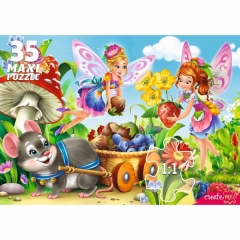 МАКСИ-ПАЗЛЫ 35 элементов. ФЕИ МАЛЫШКИ, ООО "Рыжий Кот", РФ МАКСИ-ПАЗЛЫ 35 элементов. ФЕИ МАЛЫШКИ, ООО "Рыжий Кот", РФ