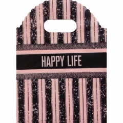 Пакет ПВД 18х24 с вырубной ручкой (50 шт.). HAPPY LIFE,  Китай