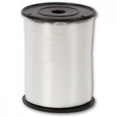 Лента полипропиленовая, бобина, БЕЛАЯ, 0,5см. х 460 м., РФ