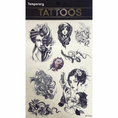 Наклейка-ТАТУ 16х23см. (для украшения), Китай