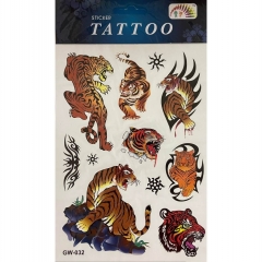 Наклейка для украшения ТАТУ (13,5х19 см.), Китай