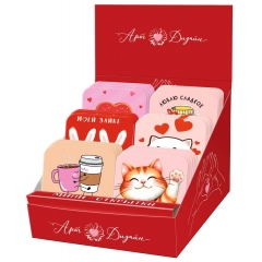 Коробочка мини-открыток, 120 шт. 7х7см., №288 "14 февраля" (код.В), Арт&Дизайн, РФ