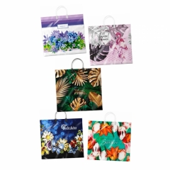 Пакет ПВД 38х35см./90мкм. (5шт), с пластик. ручкой  " МИКС-34", ООО "ИНТЕРПАК",  РФ