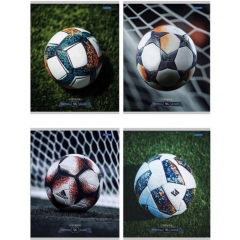 Тетрадь  А5, 96л., кл. (белая бумага) "РАЗНЫЕ ФУТБОЛЬНЫЕ МЯЧИ", "Legend", РФ