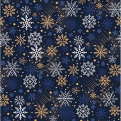 Упаковочная бумага "Новогодние снежинки" (70*100см, 10 л), "MILAND", РФ Упаковочная бумага "Новогодние снежинки" (70*100см, 10 л), "MILAND", РФ