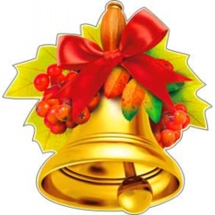 Украшение на скотче  "Колокольчик", ФДА, РФ