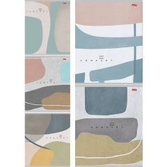 Тетрадь А5,48/кл. (белая бумага) "КОНЦЕПТУАЛЬНЫЕ АБСТРАКЦИИ", "Profit", РФ