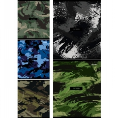 Тетрадь А5,48/кл. (белая бумага) "МИЛИТАРИ", "Prof-Press", РФ