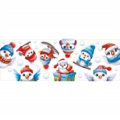 Наклейка двухстор. д/декорирования «Зимние персонажи» 47,4х16,4 см., (504), АО "Мир поздравлений", РФ Наклейка двухстор. д/декорирования «Зимние персонажи» 47,4х16,4 см., (504), АО "Мир поздравлений", РФ