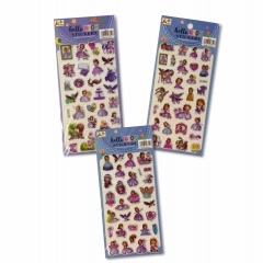 Наклейка дутик 10х22см. "София прекрасная" в ассортименте, Китай