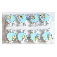 Прищепка декоративная (8 шт), РФ