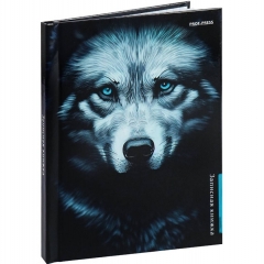 Записная книжка А6 48л., клетка, "ВОЛК НА ЧЁРНОМ", "Prof-Press", РФ Записная книжка А6 48л., клетка, "ВОЛК НА ЧЁРНОМ", "Prof-Press", РФ