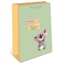 Пакет 18х22,3см., "Кого я вижу?", "Арт&Дизайн", РФ/пр-во:Китай